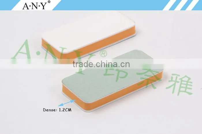 Professional Nail Manicure Small Sand Square Sponge Nail Polish Block