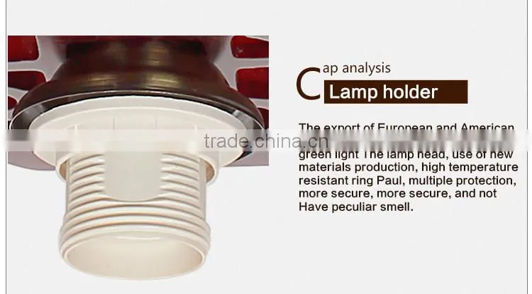 Jingdezhen decal pastel led ceiling lights decoration lighting