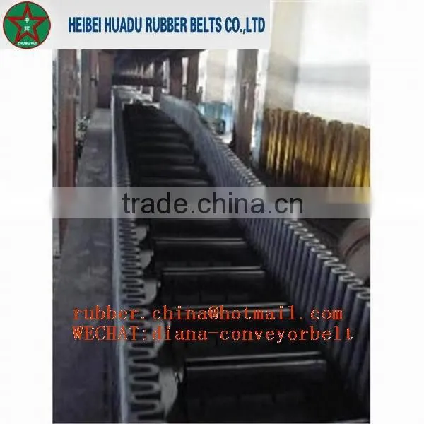 supply high strength sidewall conveyor belting
