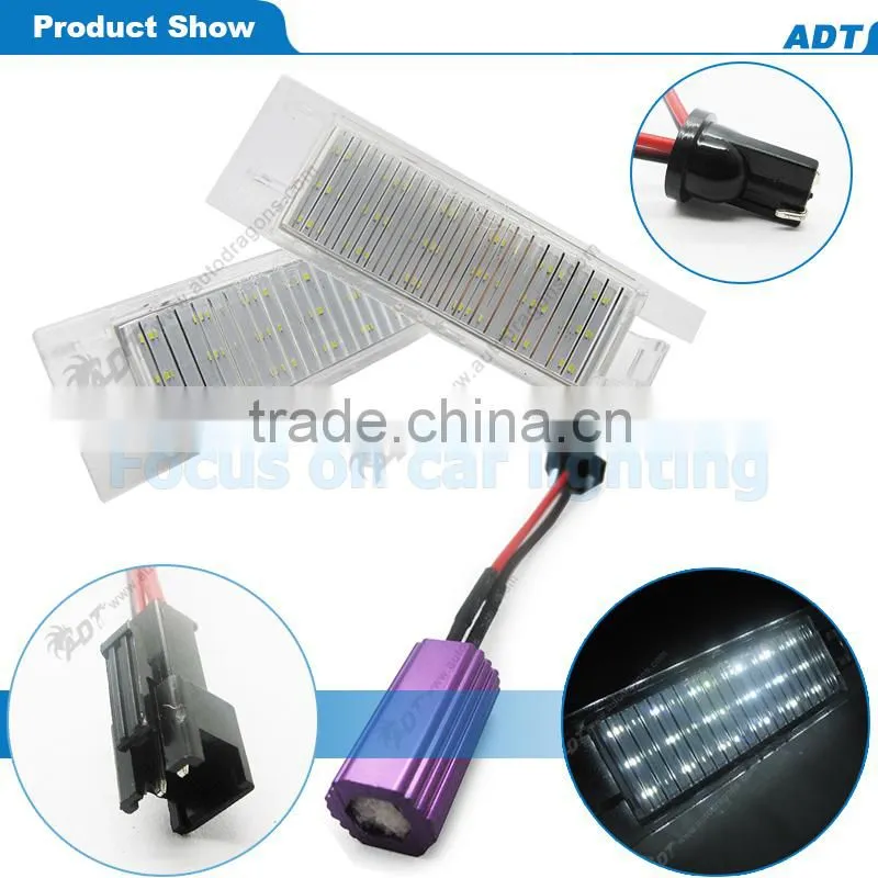 LED Number Plate Light For Vauxhall for Opel for Corsa for Astra H J for Insignia for Vectra