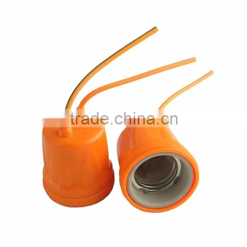 Ceramics Waterproof E27 Lamp holder Adapter Socket Light Base