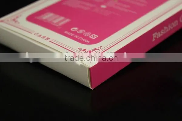 New customized Design Luxury Cardboard Cell Phone Case Packaging With PVC Window