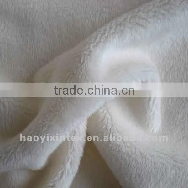 100% Polyester Short Floss Fabric