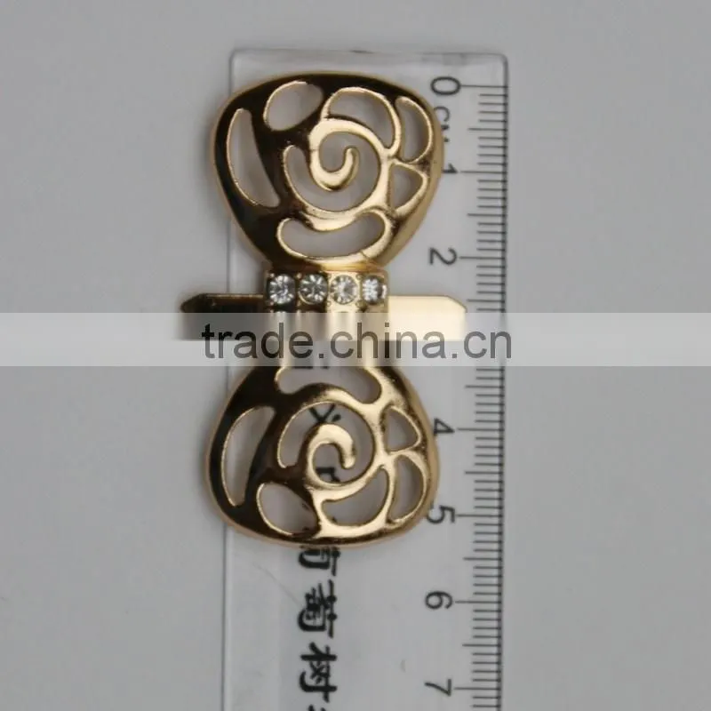 gold spring clip for heels shoes cable clip and binder clip for women wedding shoes