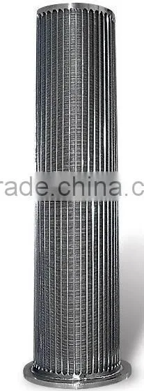 304 and 316 stainless steel Wedge wire cylinder filter element