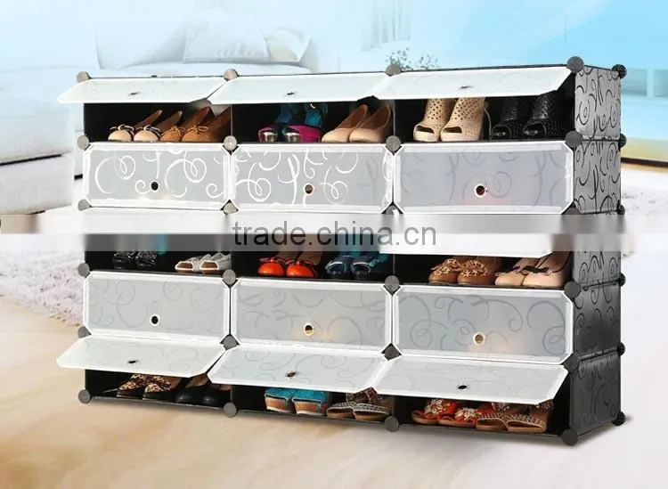 plastic shoe Storage shelves diy shoe racks