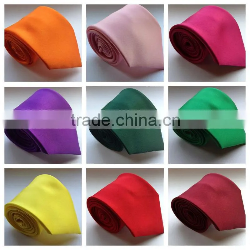 Satin Wedding Ties Men's necktie