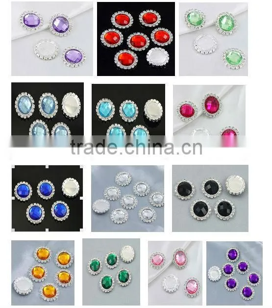 Wholesale Acrylic Rhinestone Embellishment Craft for Dresses, bags, Shoes Decoration