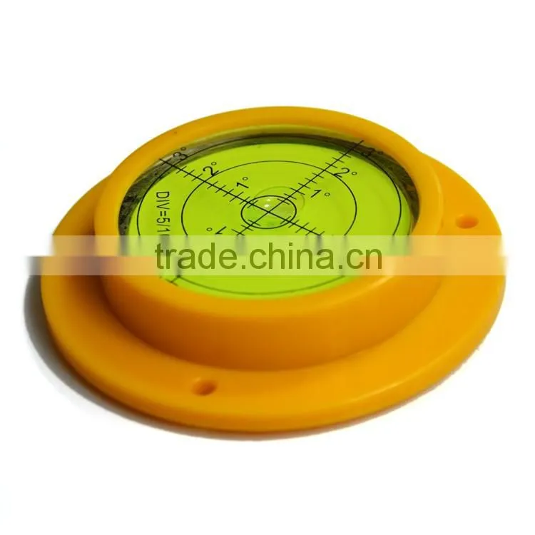 plastic round circular bubble level leveling tools