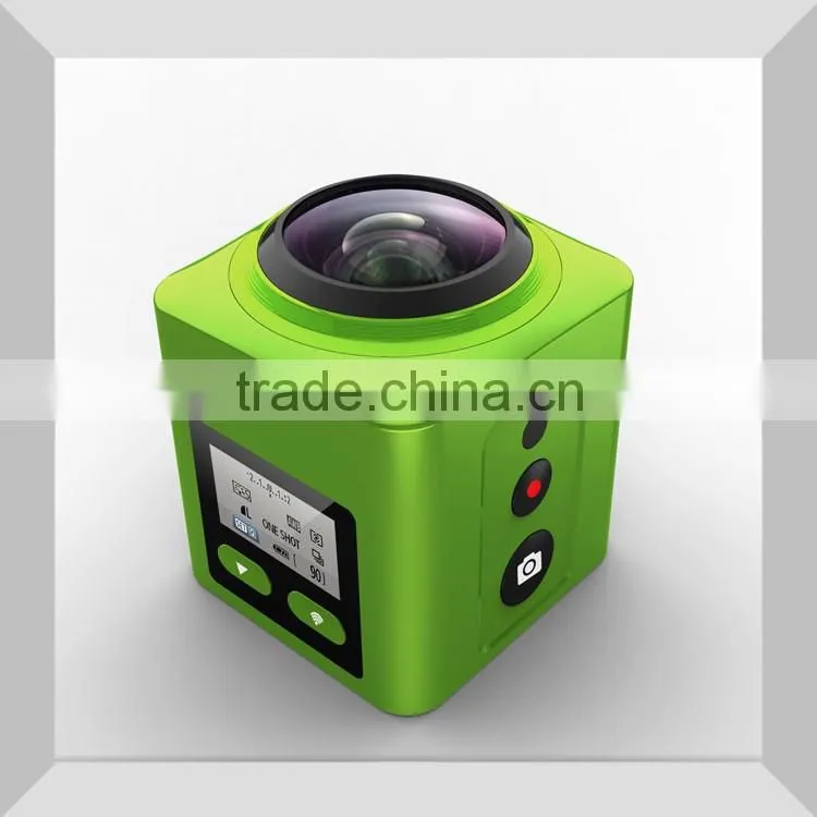 Portable 360 Sports Camera 4k wifi, 360 Sports Camera with 8 recording mode