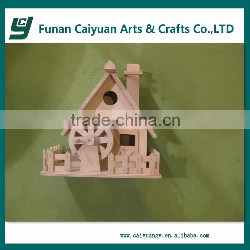 Factory directly sale wooden bird nest