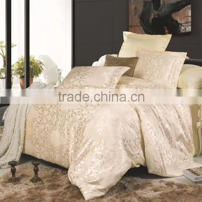 BSCI factory supplied home textile/ Jacquard Bedding Set/ Duvet Cover Set/ Quilt Cover Set
