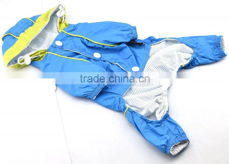 promotional double layer dog raincoat