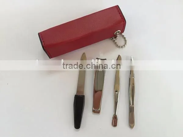 Novelty manicure pedicure set 4 pcs in 1 for personal care