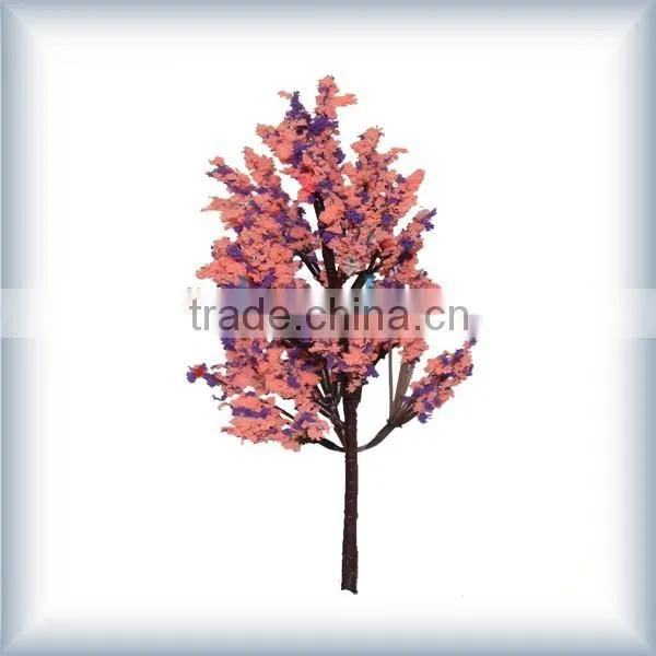 Colorful 3D miniature architectural model tree,09CTD-12,secenery model tree,colorful architectural decorative model tree