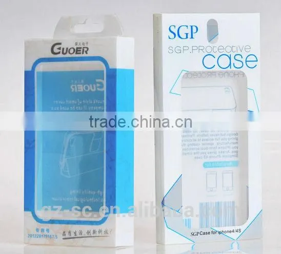 Custom made printed recycled clear pp box for packing in china
