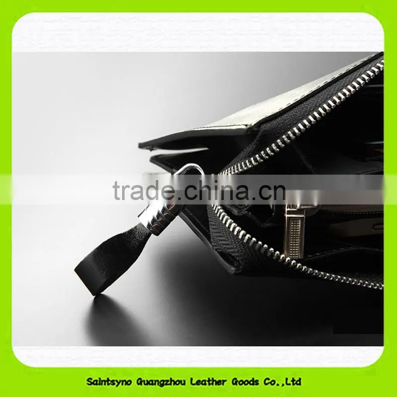 15714 Brand RFID wallet real leather RFID blocking travel wallet men