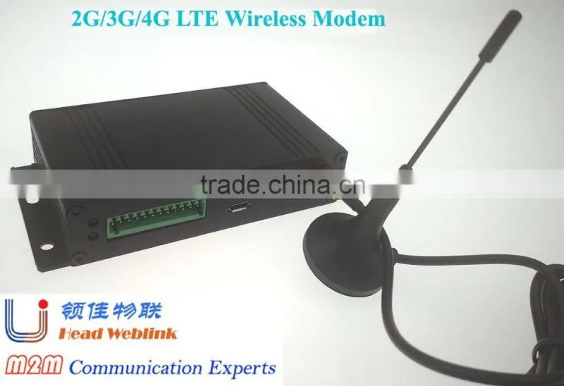 GSM GPRS TTS voice braoacast Modem for water meter rs232 2G modem
