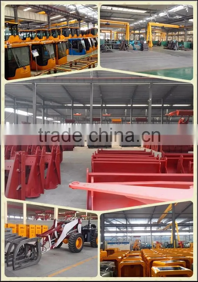 china 1 ton new mini shovel 4DW mini wheel loader for farm