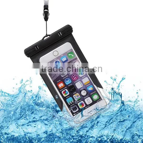 Universal ABS PVC Waterproof Pouch DRY Bag Case for iPhone 6 6S 6 Plus for Samsung S6 S5 S4 S3 Note 2 3 4 for Swimming