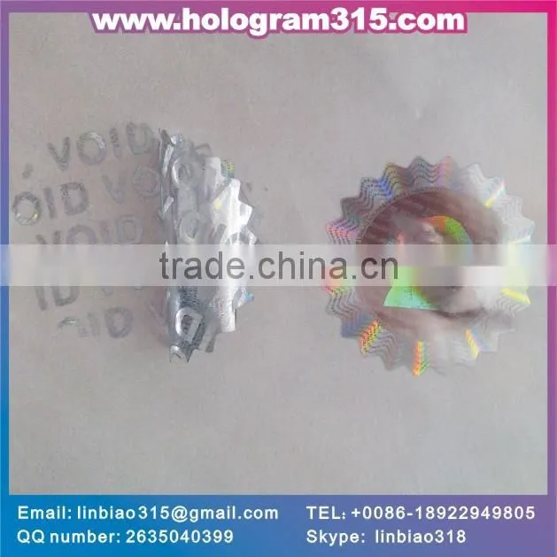 Printing Anti Fake Brand Protection Void Eco-Friendly Label