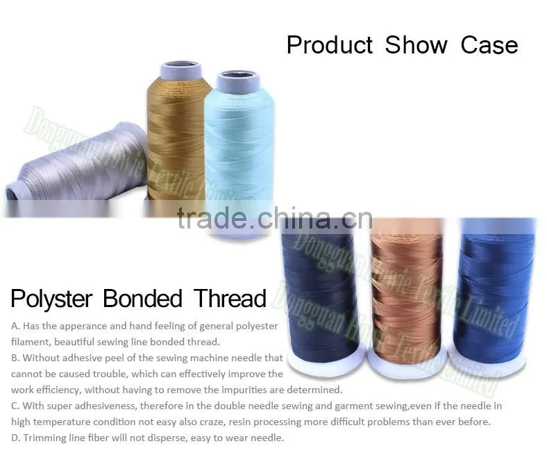 TFO 100% Nylon double 6 Bonded Thread for Leather Sewing