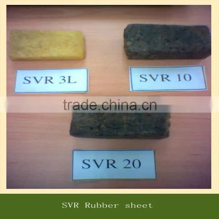 High quality wholesalers natural SVR10 SVR3L rubber sheet price