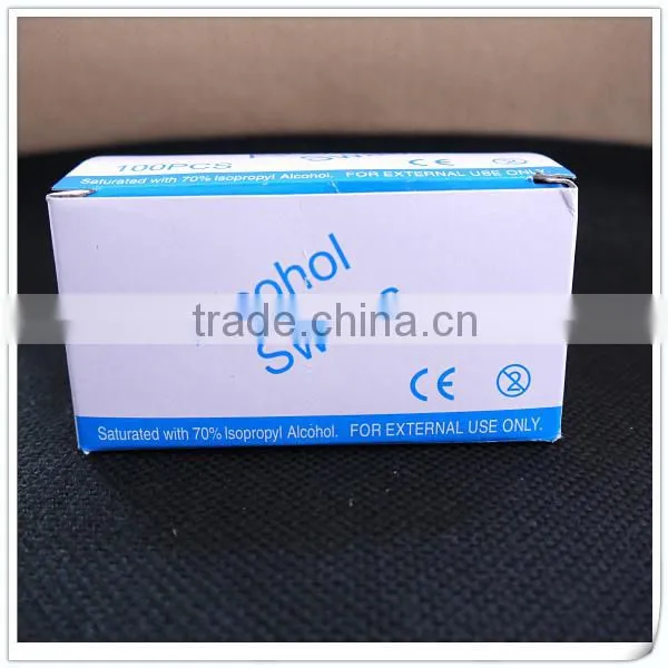 70% isopropyl alcohol swab