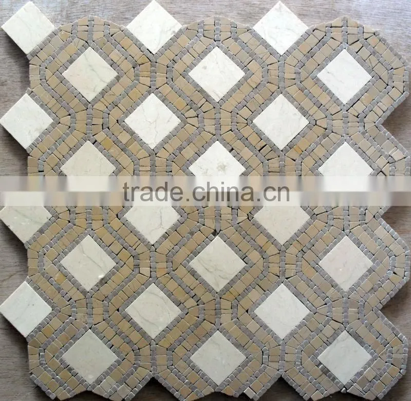 exterior irregular mosaic tile patterns