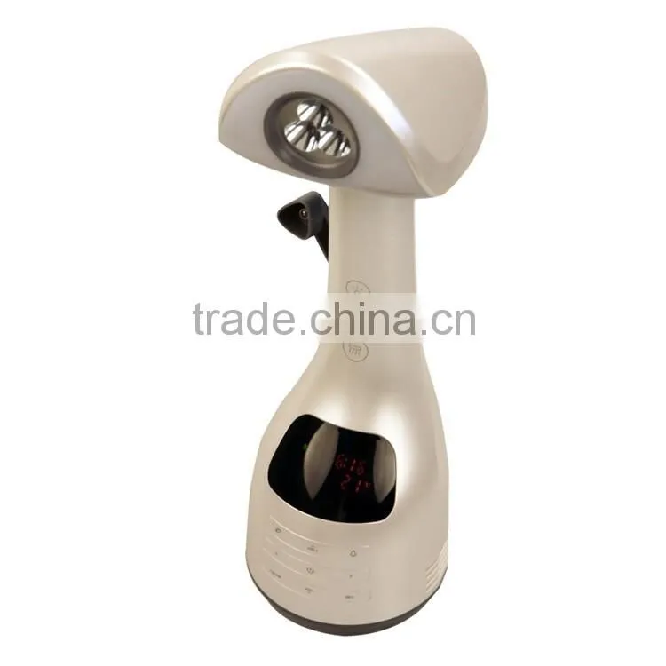 2015 Mini Led Winding Up Rechargeable Flashlight Torch Radio with LCD Display
