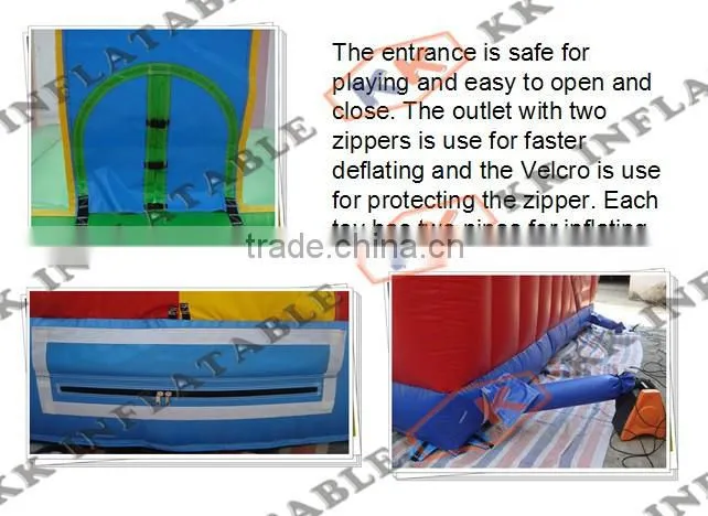 Big size customized Ocean water amusement Inflatable Swimming Pool Slide For Sale