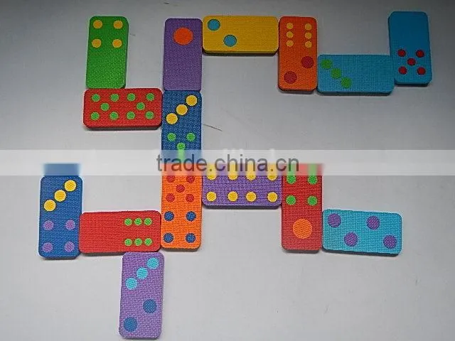 Educational toy--Eva foam Dominoes