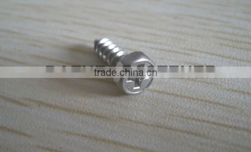 hex head PH tapping screw stainless steel