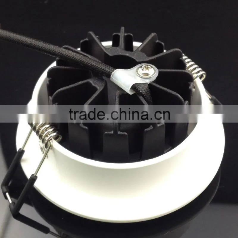 SAA approved cut out 75mm 5w round dimmable led cob downlight 38 degree