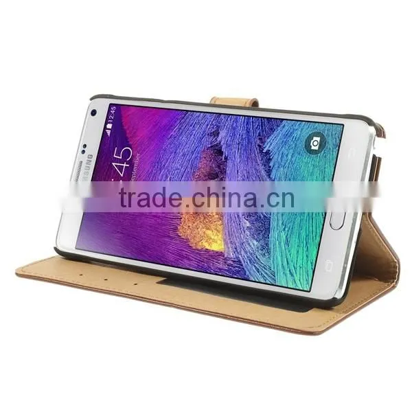 For samsung galaxy Note 4 leather case ,for samsung N910 leather case,for samsung leather case