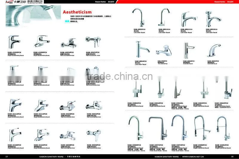 Brass Single Hole Pull Out Kitchen Faucet