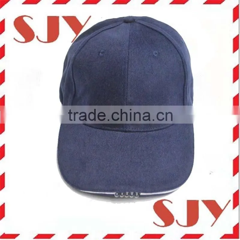 Hot Sale Dark See Different Led Flashing Baseball Caps With Built-in Led Light