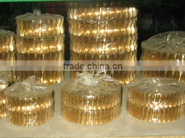 Good smooth big brass worm for gearbox
