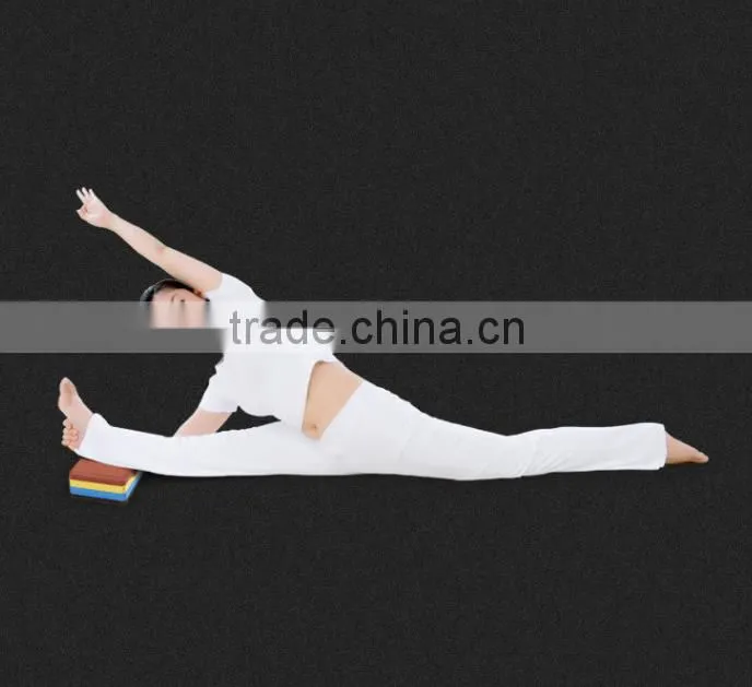 High Quality 4 Colors Yoga Block Practice Fitness Gym Sport Tool Yoga Block Brick Foaming Foam Home Exercise