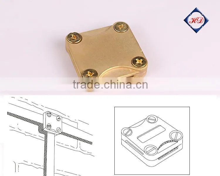 tape clamp for lightning protection