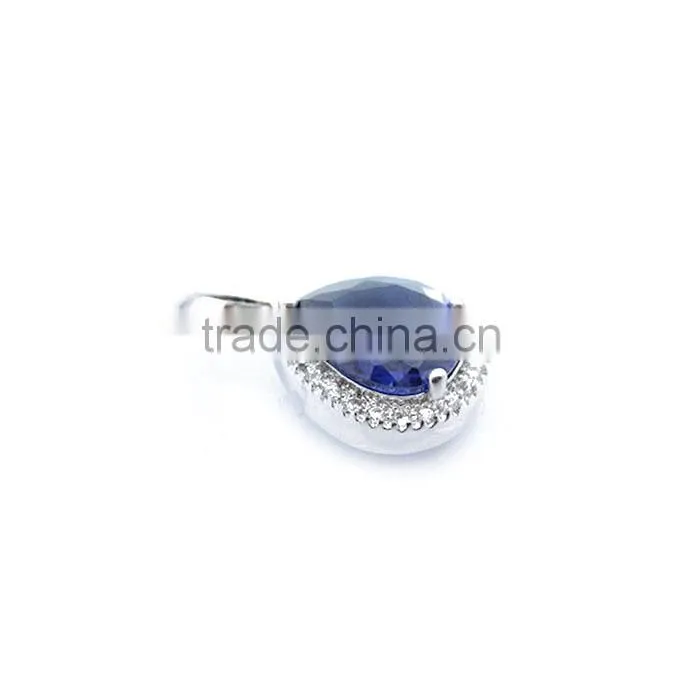 Factory artisan crafted fashion hand setting AAA CZ high polishing 925 sterling classic silver silver jewellery