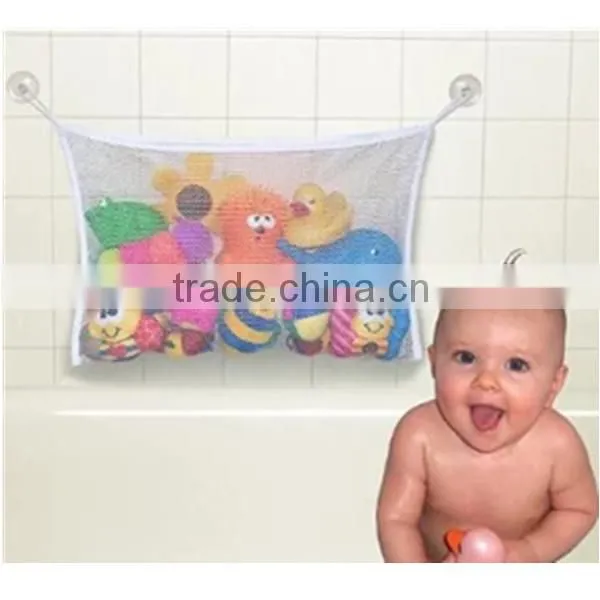 Toys mesh bag on bath room