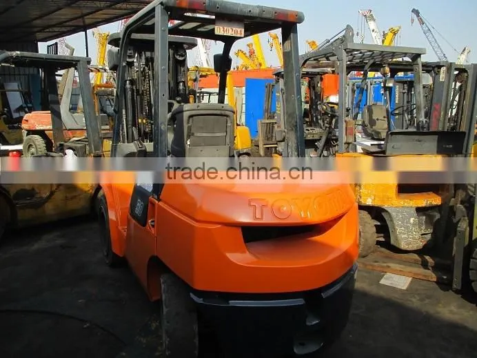 Toyota diesel forklift 3 ton for sale, 6FD30, 7FD30, 8FD30, used toyota forklift