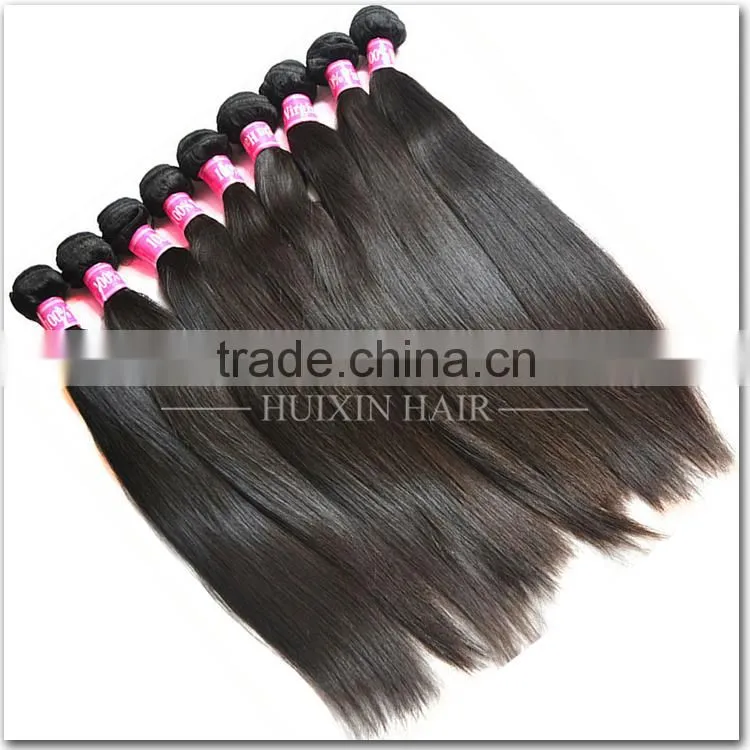 100% Remy Double Drawn Brazilian Human Hair Extensions virgin asian hair weave