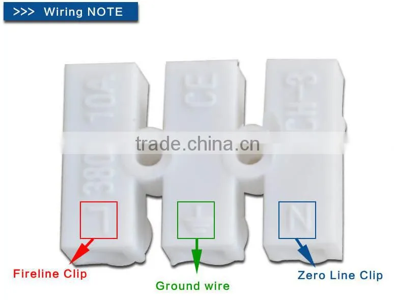 New Design Three-Wire Terminal Blocks 380V 10A CH3 Ceiling Lamp Accessories Lighting Fast Wire Cable Connectors
