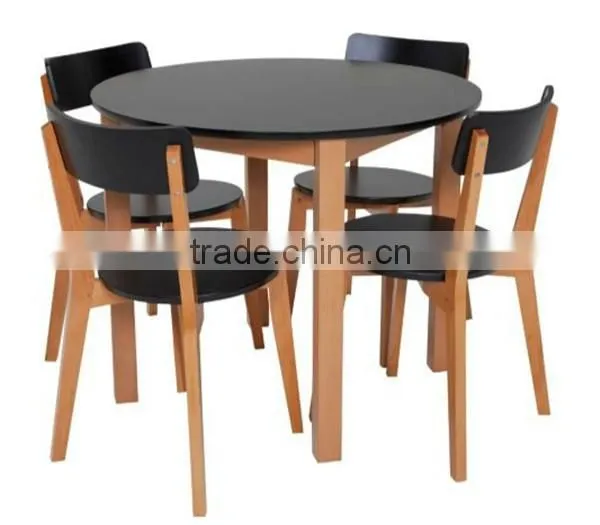 Wholesale round dinner table wood