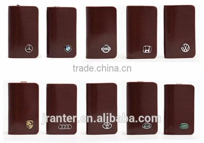 Hot Sale cow leather car key case for various kinds of car keys