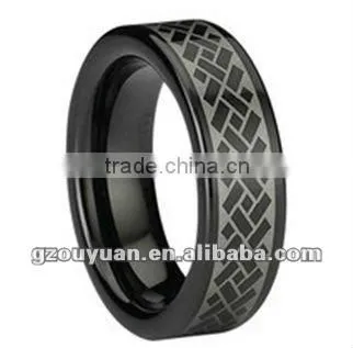 UNIQUE!!! Hot sell tungsten ring of laser for men