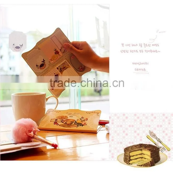 promotional notepad /custom note pad/sticky memo pad