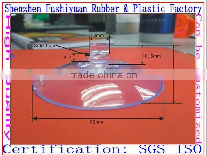 15 20 25 30 35 40 50 55 60 63 70 80 90mm silicone pvc plastic vacuum small mushroom head plastic glass sucker